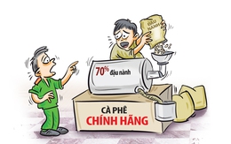Cà phê dỏm nhưng được cái 'chính hãng'