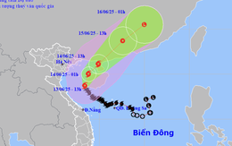 Bão số 1 trên vịnh Bắc Bộ, trong chiều tối nay có thể mạnh lên cấp 12