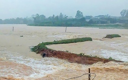 Vỡ đập thủy lợi chứa 500.000m³ nước, vùng hạ du Lệ Thủy cảnh báo khẩn
