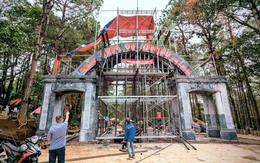 Gia Lai yêu cầu TP Pleiku báo cáo vụ xây cổng chào Biển Hồ