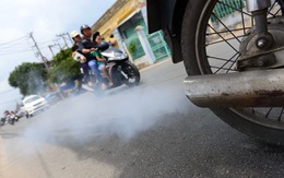 Kiểm định khí thải xe máy: Bàn để làm