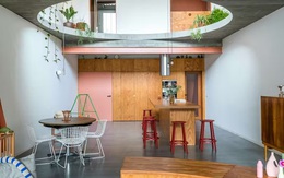 Phòng khám nha khoa những năm 1960 biến thành ngôi nhà với chiếc kính Oculus khổng lồ