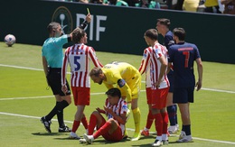 Atletico Madrid chỉ trích trọng tài sau thảm bại trước PSG