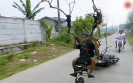 Những chiếc Vespa độ có kiểu dáng độc lạ của dân chơi 'dị biệt'