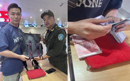 An ninh hàng không sân bay Nội Bài hỗ trợ khách Trung Quốc tìm 365 triệu đồng