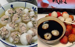 Ảnh vui 19-6: Độc đáo vải chấm nước tương ở nước bạn