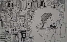 Ngắm những khoảnh khắc ‘kinh điển’ của sĩ tử mùa thi qua tranh