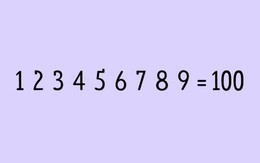 Kiểm tra IQ với bài toán điền dấu