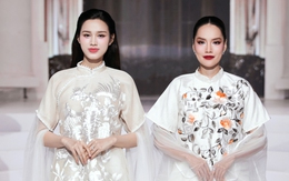 Ngắm vẻ đẹp cổ xưa của những ấn triện trên áo dài Vũ Việt Hà