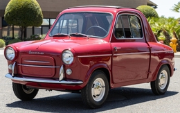 Ô tô mini Vespa ngắn hơn Wuling Mini EV, chỉ đủ 2 người ngồi, được đánh giá 'lái hay không ngờ'