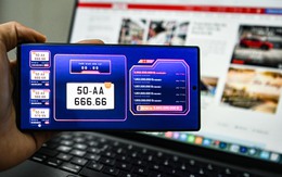 Đấu giá biển số xe thu về ngân sách gần 6.400 tỉ, niêm yết thêm hơn 1,2 triệu biển số