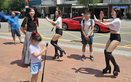 Mẹ thuê vũ công múa cột mừng con tốt nghiệp cấp 2