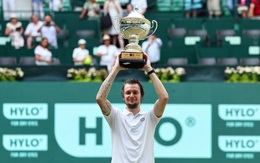 Tay vợt người Kazakhstan tạo nên lịch sử tại Halle Open