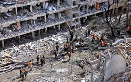 Hình ảnh mới nhất về thiệt hại nặng nề của Israel khi Iran giáng đòn trả đũa