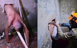 Vượt ngục nhưng không thể thoát, tù nhân phải gọi quản giáo tới cứu