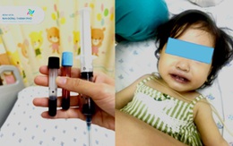 Máu của bé gái chuyển qua màu nâu sau khi ăn canh nấu bằng nước giếng