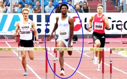 Chris Robinson thắng 400m rào bất chấp ‘chiếc quần phản chủ’