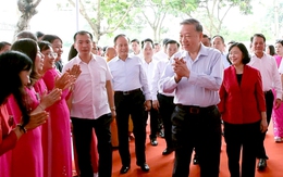 Tổng Bí thư Tô Lâm dự lễ khởi công đền thờ Đức vua Ngô Quyền