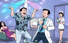 Bệnh nhân cho bác sĩ tâm thần đi Sầm Sơn 'bay lắc'