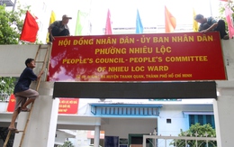 Phường Nhiêu Lộc mới đã gắn bảng tên