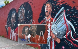 Muốn đến Barca, tranh tường của Nico Williams liên tục bị phá hoại