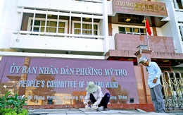 Gấp rút lắp bảng tên phường, xã tỉnh Đồng Tháp mới