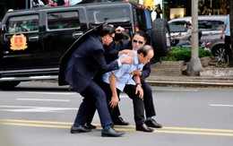 Cảnh vệ Việt Nam rất ngầu với kính đen, đồ vest bảo vệ yếu nhân