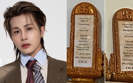 Ca sĩ Jack: ‘Hai tấm bài vị Thiên An từng đăng tải là sai sự thật’