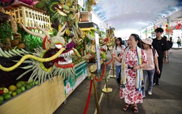 Đã mắt với tác phẩm từ trái cây Nam Bộ tại lễ hội 2025