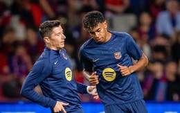 Yamal ra yêu sách, giành quyền đá phạt đền với Lewandowski