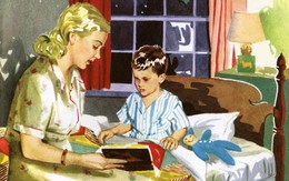 Đọc sách cho con nghe trước khi ngủ là khoảnh khắc thiêng liêng nhất với ba mẹ