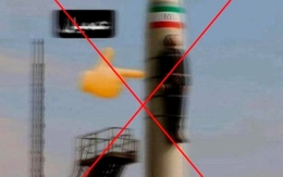 Kiểm chứng bức ảnh Iran trói gián điệp Israel trên tên lửa