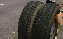 Một công an đang đi bộ thể dục bị bánh xe container văng ra tông chết