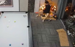 Pha 'dọn bàn' của cơ thủ khiến chủ tiệm khóc ròng