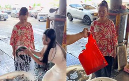 Màn bán cá nhanh như chớp, không cho khách kịp trả giá