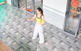 Cô gái hoa mắt, chóng mặt khi đu trend TikTok