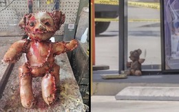 Không cười nổi với trò đùa gấu bông 'bọc bằng da người' ở California