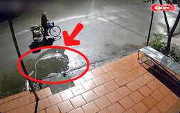 Gia chủ chán không buồn nói khi vòi nước trước nhà bị mở cả đêm