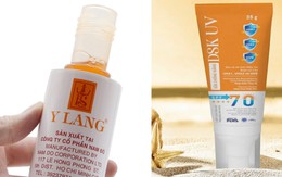 Lại thu hồi hàng loạt lô sữa chống nắng, nước rửa tay, dầu gội vi phạm