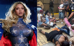 Bé gái la hét vì con gián gây ra hỗn loạn khiến 11 người nhập viện sau concert Beyoncé