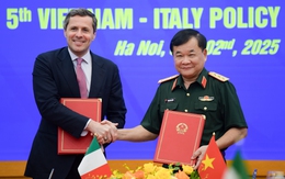 Việt Nam - Ý ký biên bản Đối thoại chính sách quốc phòng lần thứ 5