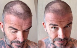 Fan cười nghiêng ngả khi Beckham tự ‘ra tay’ với mái tóc của mình