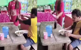 Chàng trai đứng hình khi gặp nữ cao thủ bán nước