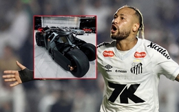 Neymar chi gần 40 tỉ đồng tậu xế Batmobile của Batman nhưng không được lái ra đường
