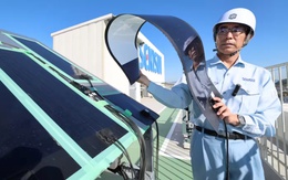 Nhật Bản đẩy mạnh đầu tư loại pin mặt trời siêu mỏng, có thể uốn cong