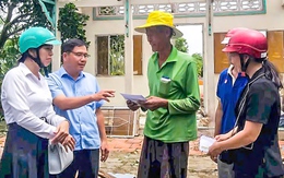 Mưa dông làm sập và tốc mái hàng trăm căn nhà ở miền Tây, ước thiệt hại hơn 4,6 tỉ đồng