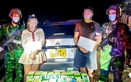 Đôi nam nữ bị bắt giữa đêm vì mang 17kg ma túy đá qua biên giới