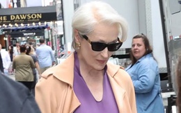 Meryl Streep không thay đổi sau gần 20 năm khi quay The Devil Wears Prada 2