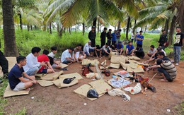 Đá gà sát phạt trên 1,6 tỉ đồng, 8 người bị tạm giữ