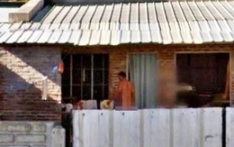 Google Street View vô tình chụp ảnh người khỏa thân trong sân nhà